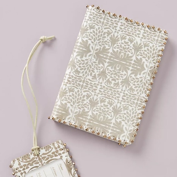 🆕 Anthropologie Raleigh Leather Luggage Tag - Picture 4 of 7